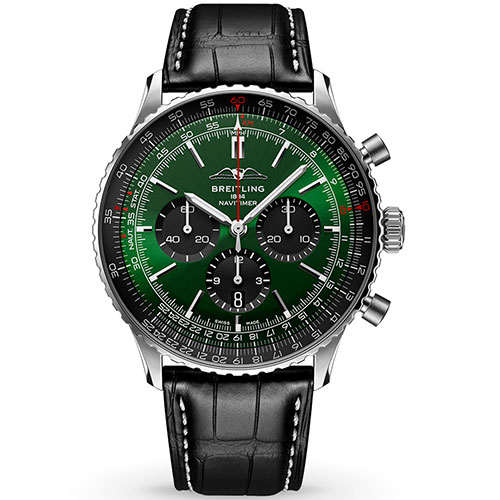 Breitling Navitimer B01 Chronograph 46 Green Men Watch