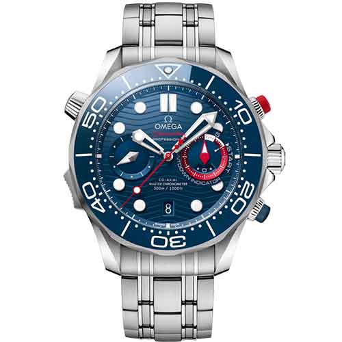 OMEGA SEAMASTER DIVER 300M 44 MM, STEEL ON STEEL