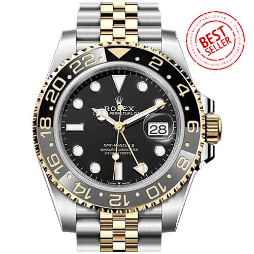 Rolex GMT-MASTER II Oyster, 40 mm, Oystersteel and yellow gold