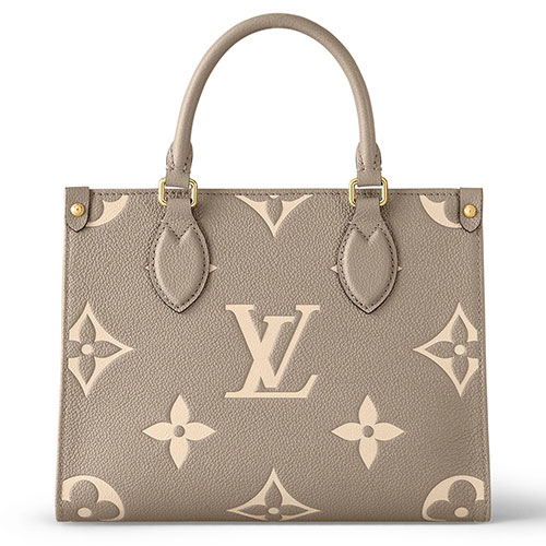 LOUIS VUITTON Bicolor Monogram Empreinte Onthego PM Tote Bag M45779