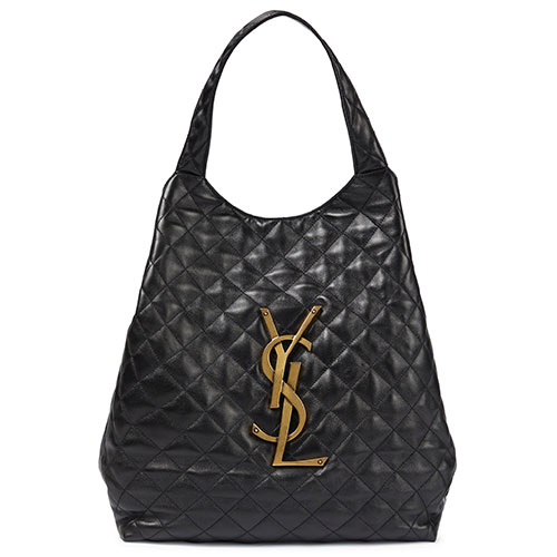 SAINT LAURENT Icare quilted leather tote bag