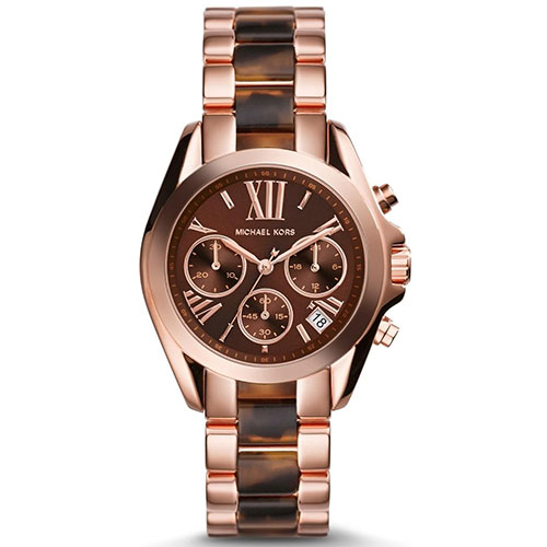 MICHAEL KORS BRADSHAW CHRONOGRAPH BROWN DIAL LADIES WATCH MK5944