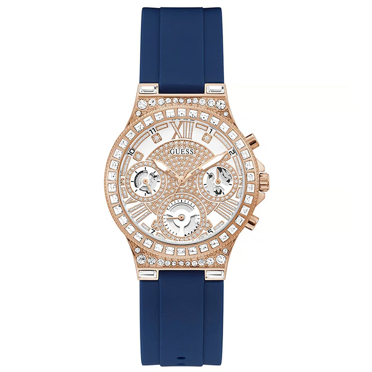 GUESS MOONLIGHT Women White Round Dial Analog Watch - GW0257L3