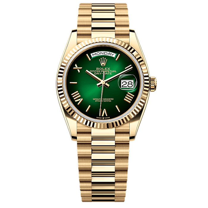 Rolex Day-Date 36 36 mm, 18 ct yellow gold Watch