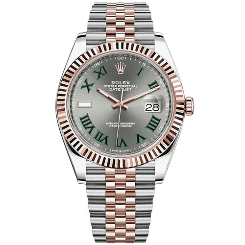 Rolex Datejust 41 Oyster Oystersteel and Everose Gold Watch