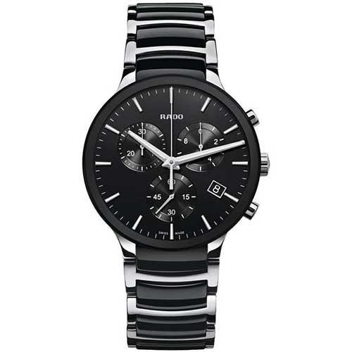 Rado Centrix Chronograph Black Watch for Men