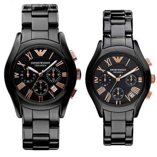 COMBO - Emporio Armani Men Analogue Ceramic Watch - AR1400