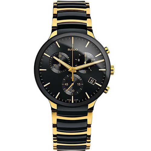 Rado Centrix Chronograph Golden Watch for Men