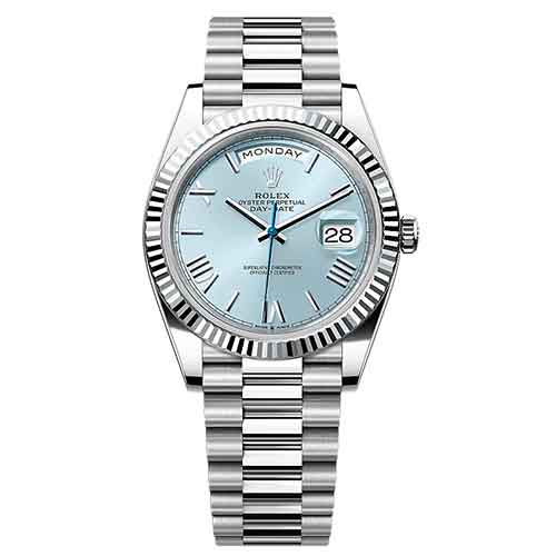 Rolex Day-Date 40 Oyster, 40 mm, platinum Men Watch