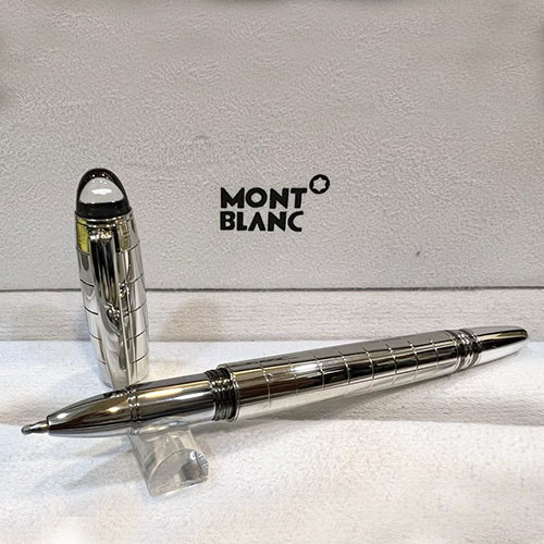 MONT BLANC Sterling Silver Meisterstuck Ballpoint Pen