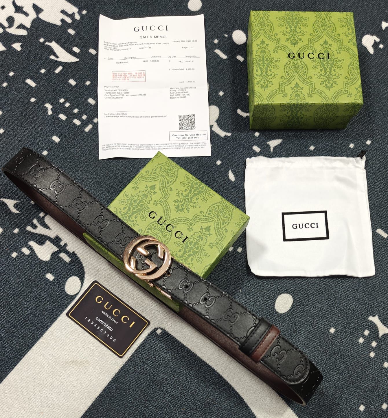 Gucci Unisex Belt GUCCI4-BN2025