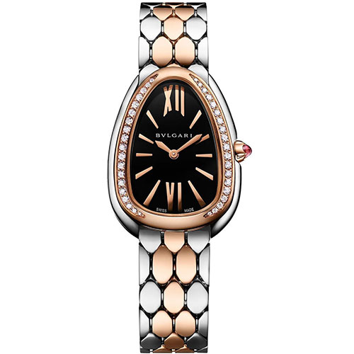 Bvlgari Serpenti Seduttori Black Dial Women Watch