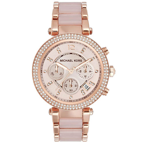 Michael Kors Analog Rose Dial Women Watch-MK5896I