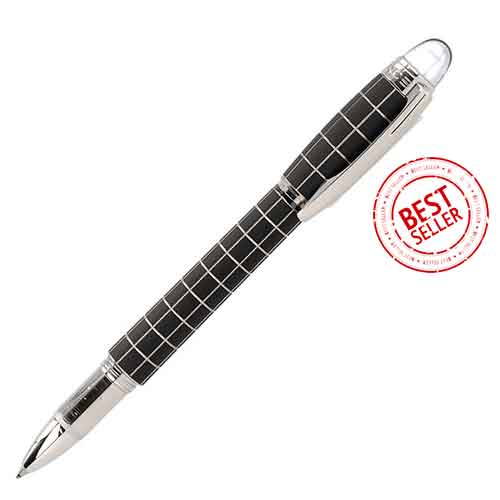 MONT BLANC Metal Rubber Starwalker Rollerball Pen