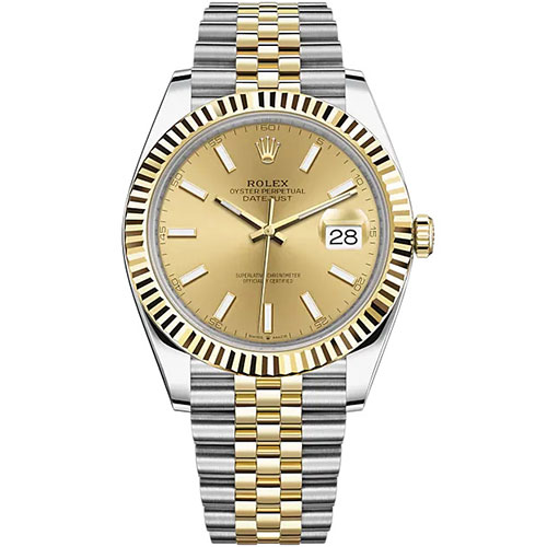 Rolex Datejust 41 Oystersteel And Yellow Gold Watch