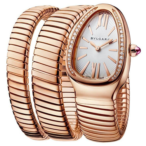 Bvlgari Serpenti Tubogas White Dail Women Watch