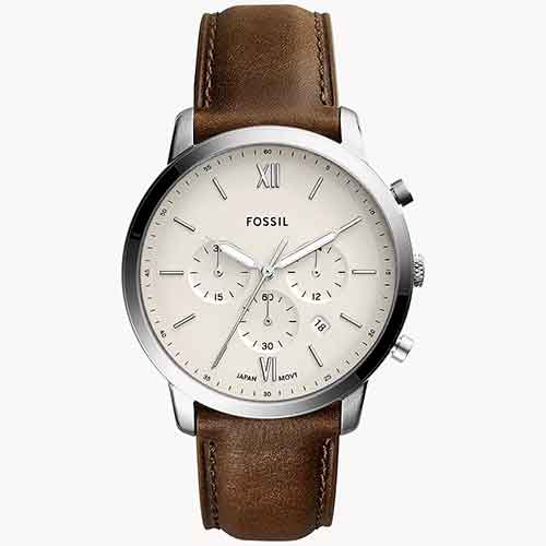 Fossil Neutra Chronograph Brown Leather Watch