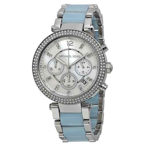 Michael Kors Parker Mother of Pearl Dial Ladies Watch MK6138