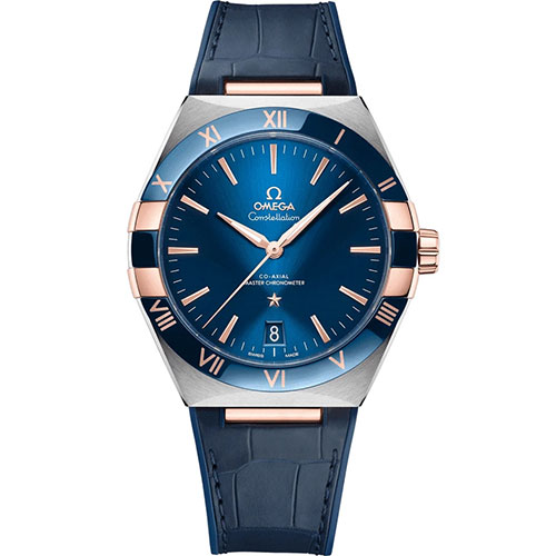 Omega constellation co axial master chronometer 41 mm Blue